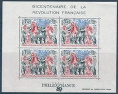 TAAF - 1989 ** BF N° 1 - Bicentenaire De La Révolution ** - Blocks & Sheetlets