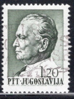 Yugoslavia 1967 Single Stamp For The 75th Anniversary Of The Birth Of President Josip Broz Tito (1892-1980) In Fine Used - Gebruikt