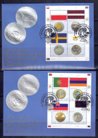 UNO Wien 2008 - Flaggen Und Münzen, FDC Mit 530 - 537 - FDC