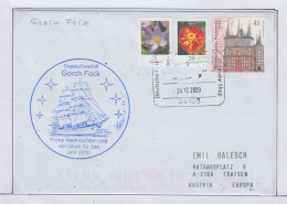 Germany  SSS Gorch Fock Cover Ca 24.12.2009 (GF188) - Polareshiffe & Eisbrecher