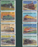 Cook Islands 1985 SG1022-1029 Trains Set MNH - Cook Islands