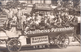 Berolina Rundfahrt (mit Schultheiss-Patzenhofer Werbung) (Ungebraucht) - Mitte