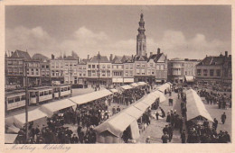 2603426Middelburg, Marktdag Met Tram. (zie Hoeken) - Middelburg