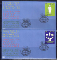 UNO Wien 2008 - Menschenrechte, FDC Mit 543 - 544 - FDC