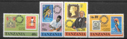 Tanzanie  N° 139/42  YVERT  NEUF * - Tanzania (1964-...)