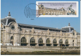 Carte Maximun Philapostel PARIS 2012 - Congrés Philatélique - Collector - Musée D'Orsay - 2010-2019