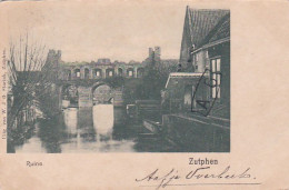 2603533Zutphen, Ruine. (poststempel 1900) . (kleine Vouwen In De Hoeken) - Zutphen