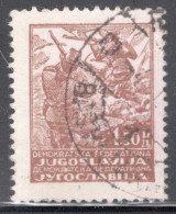 Yugoslavia 1945 Single Stamp From The New Daily Stamps In Fine Used - Used Stamps
