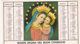 Calendarietto - Madre Regina Del Buon Consiglio - Anno 1969 - Small : 1961-70