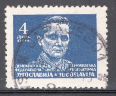 Yugoslavia 1945 Single Stamp From The New Daily Stamps In Fine Used - Used Stamps