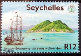 Seychelles 2021, 125 Years Anniversary Of First Landing On Saint Anne, MNH Single Stamp - Seychelles (1976-...)