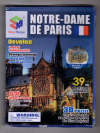Reconstruisez Notre Dame De Paris 39 Pieces Puzzle 3D 15.5 X 7 X 11cm Sous Blister Non Ouvert - Other & Unclassified