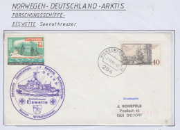 Germany   FS Seenotkreuzer Eiswette  Cover Ca 7.10.1981 (GF192) - Barcos Polares Y Rompehielos