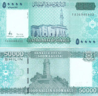 Somalia 50000 50.000 Shillings Shillin 2010 2023 P-43 UNC - Somalia