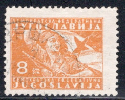 Yugoslavia 1945 Single Stamp From The New Daily Stamps In Fine Used - Used Stamps