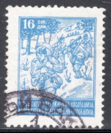 Yugoslavia 1945 Single Stamp From The New Daily Stamps In Fine Used - Oblitérés