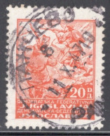 Yugoslavia 1945 Single Stamp From The New Daily Stamps In Fine Used - Used Stamps