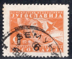 Yugoslavia 1946 Single Stamp From The New Daily Stamps With Surcharge In Fine Used - Oblitérés