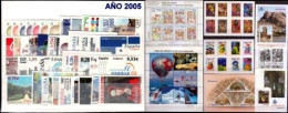 Spain 2005 Complete Year MNH - Full Years