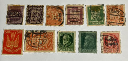 Alemania 1920/4, Lot Used - 1922-1923 Emissioni Locali