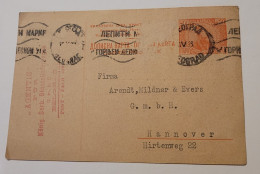 Brief Belgrad 1923 - Cartas & Documentos