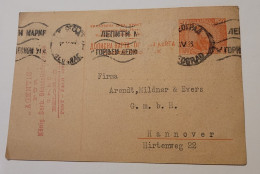 Brief Belgrad 1923 - Lettres & Documents