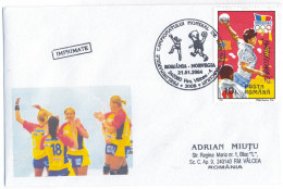 H 2 - 790 Norway-Romania, Handball - WORLD CHAMPIONSHIP 2004 - Cover - 2004 - Pallamano