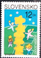 Slovakia 2000, Europa - Children And Star Tower, MNH Single Stamp - Nuevos