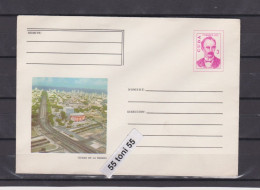 1975 VIEW OF THE CITY OF HAVANA 3c Postal Stationery. CUBA - Cartas & Documentos