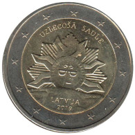 LE20019.2 - LETTONIE - 2 Euros Commémo. Le Soleil Levant - 2019 - Latvia