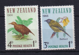 New Zealand: 1966   Health Stamps - Birds    MNH - Nuevos