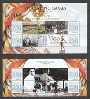 Grenada -  SUMMER OLYMPICS ANTWERP 1920 - Set 1 Of 2 MNH Sheets - Sommer 1920: Antwerpen