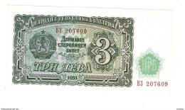 *bulgaria 3 Leva 1951  81  Unc - Bulgarije