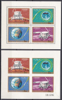 Hongrie 1971 PA 341-44 341a-44a ** ND Poste Aérienne - Luna 17 (1A) - Ungebraucht