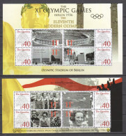 Gambia - SUMMER OLYMPICS BERLIN 1936 - Set 1 Of 2 MNH Sheets - Verano 1936: Berlin