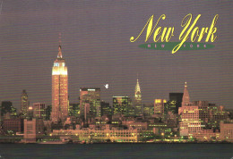 MANHATTAN, NEW YORK, SKYLINE, ARCHITECTURE, TOWER, UNITED STATES, POSTCARD - Manhattan