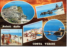 Costa Verde, Saluti Da, Vedutine - Viag. 1975 - Vibo Valentia
