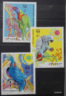 Somalia 1999, Parrots, MNH Stamps Set - Somalia (1960-...)