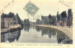 59 - LAMBERSART - CANTELEU - Avenue De Soubise - Sport Nautique - Lambersart