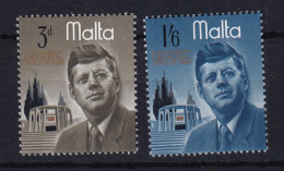 Malta: 1966   President Kennedy Commemoration    MNH - Malte