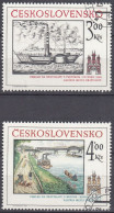 TSCHECHOSLOWAKEI  2677-2678, Gestempelt, Preßburg, 1982 - Used Stamps