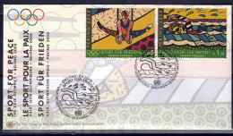 UNO Wien 2008 - Sport Für Frieden, FDC Mit Nr. 545 - 546 - FDC