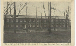 CAMP MERRITT - N.J. : Officers Quarters Bldg. (Old) U.S.A. Base Hospital - Autres & Non Classés