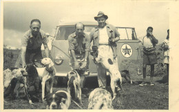 ERYTHREE - Colonie Italienne, Chasseurs, Combi Volkswagen, Carte Photo En 1953. - Eritrea