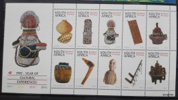 South Africa 1997, Cultural Experience, MNH S/S - Neufs