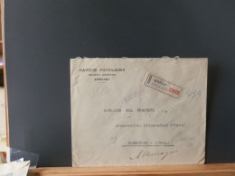 106/022   LETTRE RECOMM. GREECE  POUR ALLEMAGNE 1927 - Cartas & Documentos