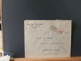 106/022   LETTRE RECOMM. GREECE  POUR ALLEMAGNE 1927 - Briefe U. Dokumente