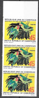 Camerun/Cameroon/Cameroun: Non Dentellato, Imperforate, Non Dentelé, Agapornis Pullaria Guineesis - Papegaaien, Parkieten