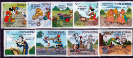 1986 - Walt Disney (2)  Mi No 4243/4251 MNH - Ungebraucht