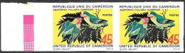 Camerun/Cameroon/Cameroun: Non Dentellato, Imperforate, Non Dentelé, Agapornis Pullaria Guineesis - Papegaaien, Parkieten